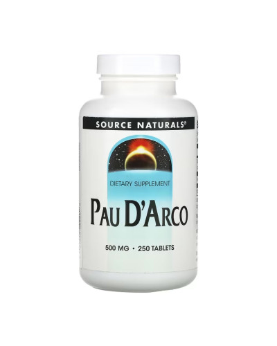 Пау д’Арко (кора мурашиного дерева), Pau D'Arco 500mg - 250 tabs