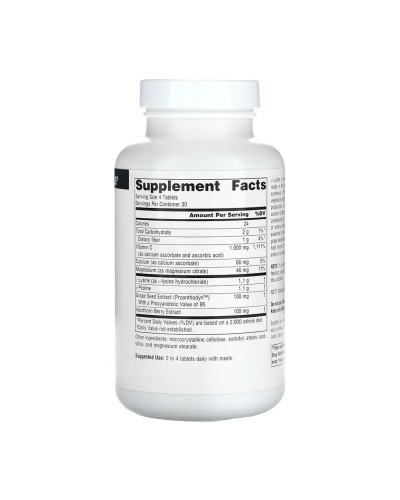Proline & Lysine 550 mg - 120 tabs