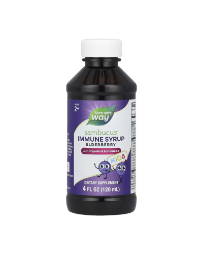 Дитячий сироп для імунітету, Sambucus Immune Syrup For Kids - 4 oz