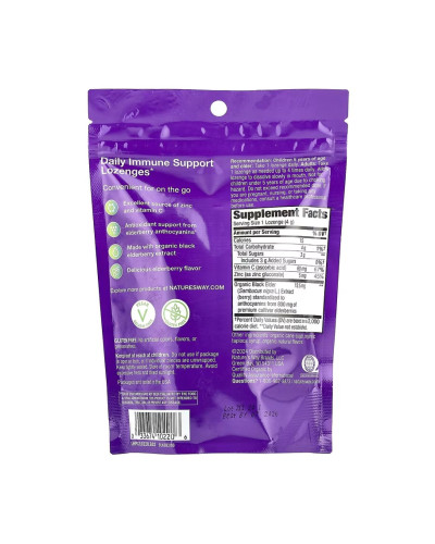 Sambucus Organic Zinc Lozenges - 24 cnt