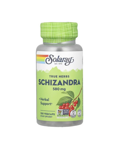 Ягоди Лимонника Китайського, Schizandra Berry 580mg - 100 vcaps