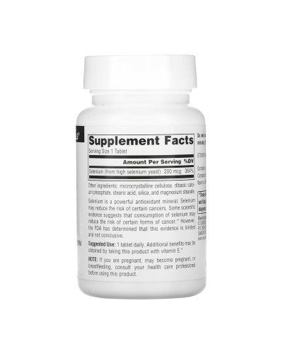 Selenium 200mcg - 120 tabs