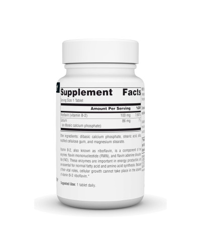 Vitamin B-2 100 mg - 100 tabs