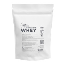 Whey 80 Premium - 500g Pure (Пошкоджена етикетка)