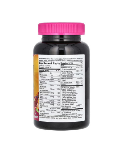 Мультивітаміни, Women's 50+ Premium Gummies Multivitamin - 75 gummies