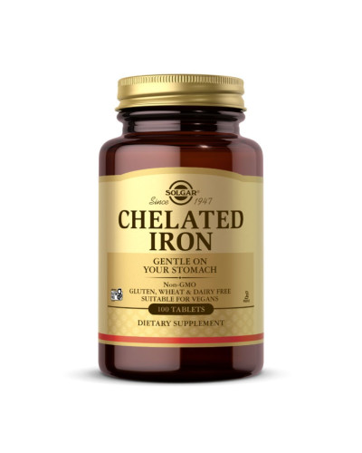 Залізо (Хелат), Chelated Iron - 100 tabs