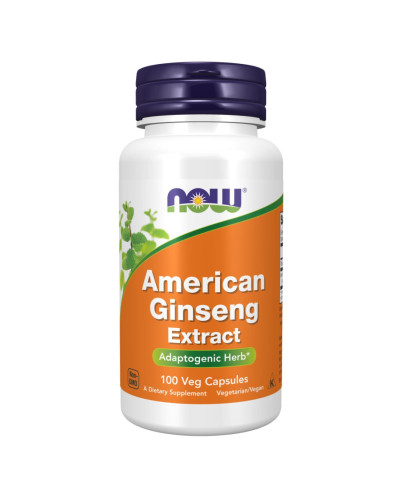 Американський женьшень, American Ginseng 500mg - 100 vcaps
