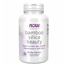 Кремній з бамбука для волосся, шкіри і нігтів, Bamboo Silica Beauty - 90 vcaps