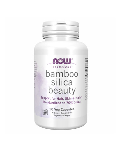 Кремній з бамбука для волосся, шкіри і нігтів, Bamboo Silica Beauty - 90 vcaps