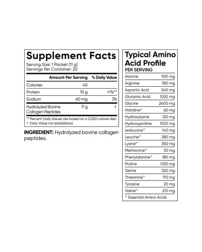 Collagen Peptides - 454g Unflavored