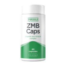 Цинк, Магній та вітамін Б6, ZMB - 60caps