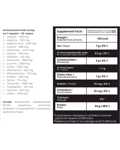 Сироватковий протеїн, 100% Whey Protein Instant - 1000g Banana