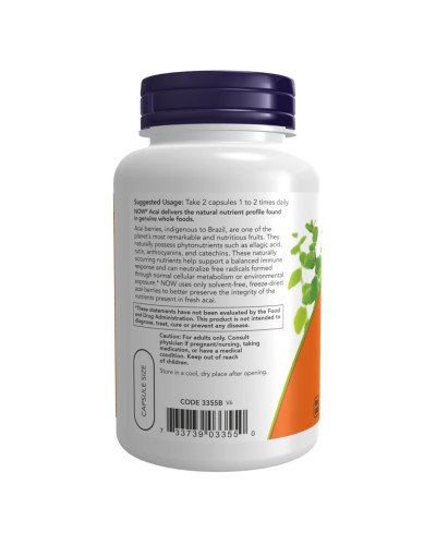 ACAI 500mg - 100 vcaps