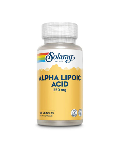 Альфа-ліпоєва кислота, Alpha Lipoic Acid 250mg - 60 vcaps