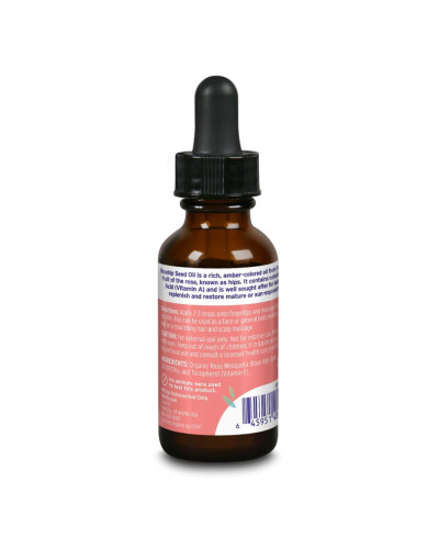 Чиста органічна олія шипшини, Pure Rosehip Oil Organic - 1 fl oz