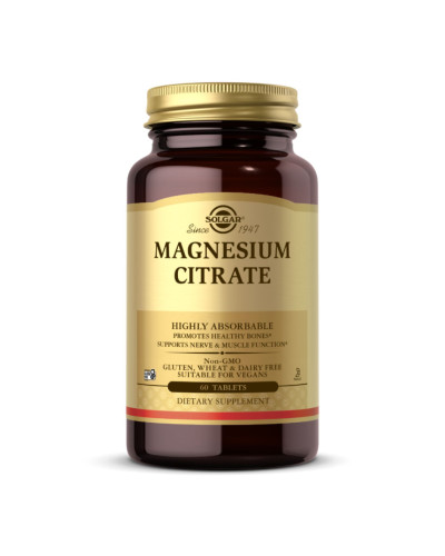 Magnesium Citrate - 60 tabs