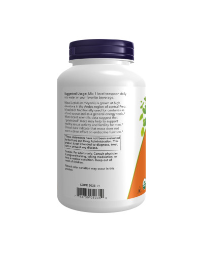 Мака, Maca Pure Powder 6:1 Concentrate - 198g