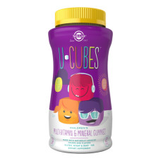 Мультивітаміни та мінерали для дітей, U-Cubes™ Children's Multi-Vitamin & Mineral - 120 Gummies