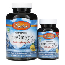 Елітна Омега 3, Elite Omega-3 Gems - 90+30 softgels