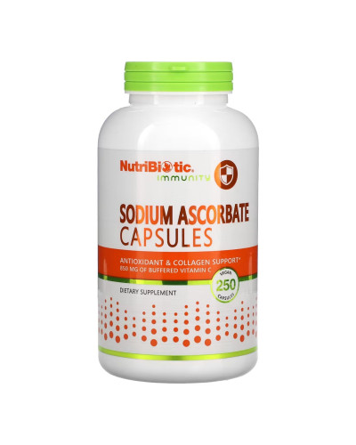 Аскорбат натрію, Sodium Ascorbate - 250 caps