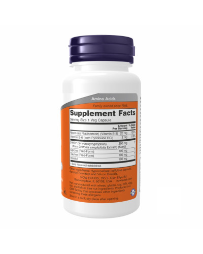 5-гідрокситриптофан, 5-HTP 200mg - 60 vcaps