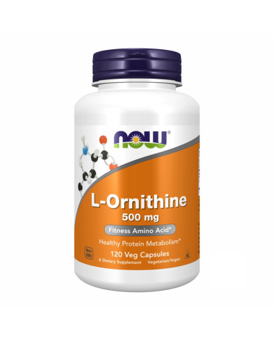 Л-Орнітин, ORNITHINE 500mg - 120 vcaps