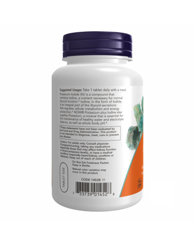 Калій йодид, Potassium plus Iodine - 180 tabs