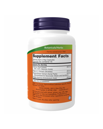 Комплекс рослинних екстрактів для сну, Now Foods Sleep - 90 vcaps