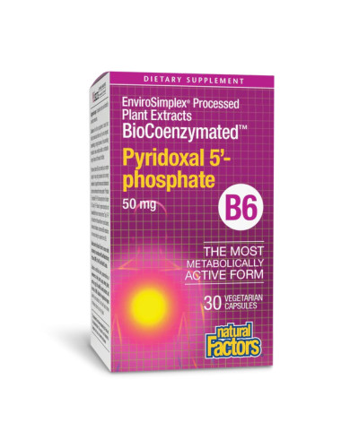 BioCoenzymated Pyridoxal 5'-phosphate 50mg - 30 vcaps