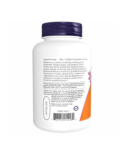 Berberine Glucose Support - 90 sgels