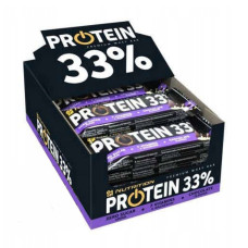 Протеїнові батончики, Protein 33% Bar - 25x50g Chocolate