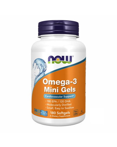 Omega-3 Mini Gels 500 mg - 180 sgels