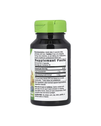 Asian Ginseng - 50 vcaps
