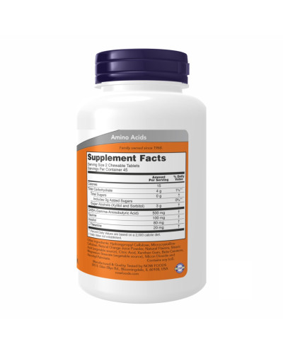 GABA 250mg - 90 chewable tabs