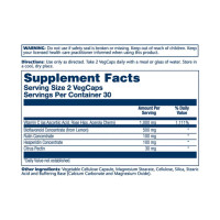 Буферизований вітамін С, Super Bio Vitamin C 1000mg - 250 vcaps