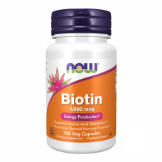 Біотин, BIOTIN 1000mcg - 100 vcaps