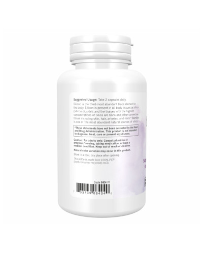 Кремній з бамбука для волосся, шкіри і нігтів, Bamboo Silica Beauty - 90 vcaps