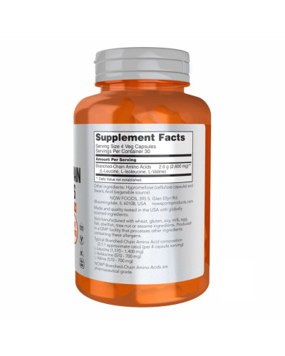 Branched-Chain Amino Acids - 240 vcaps