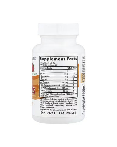 Daily Omega Kids - 30 softgels Natural Fruit