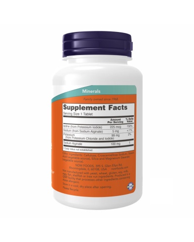 Калій йодид, Potassium plus Iodine - 180 tabs