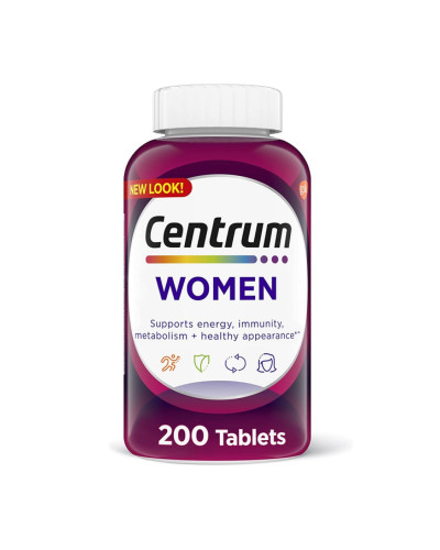 Мультивітаміни для жінок, Centrum Women - 200 tabs