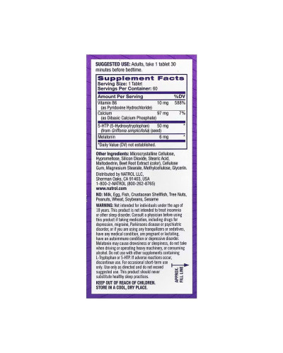 Advanced Sleep Melatonin - 60 tabs
