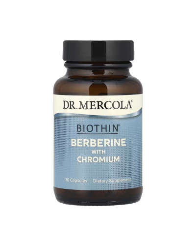 Берберин з хромом, BIOTHIN® Berberine with Chromium - 30 caps
