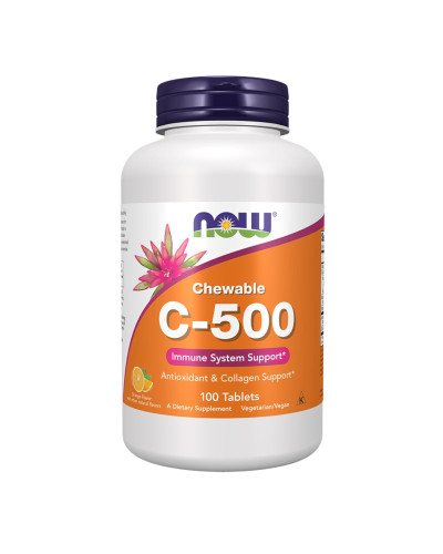 Вітамін С(жувальний), C-500 Chew Orange - 100 tabs