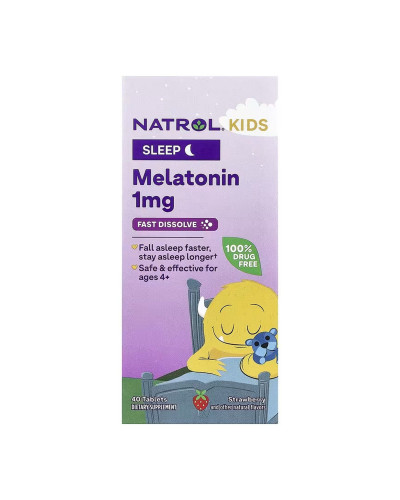 Kids Melatonin 1mg - 40 tabs