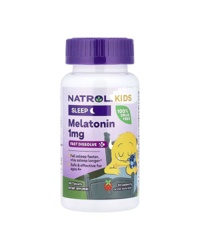 Kids Melatonin 1mg - 40 tabs