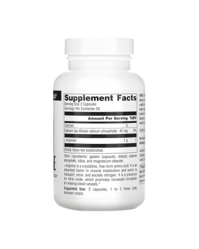 L-Arginine 500 mg - 100 tabs