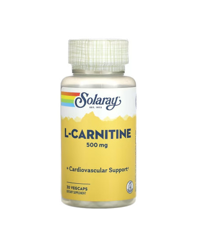 L-Carnitine Free Form 500mg - 30 vcaps