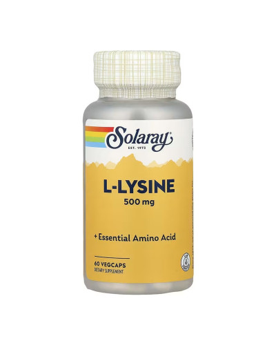 L-Lysine 500mg - 60 vcaps