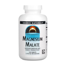 Магній Малат, Magnesium Malate 1250mg - 90 tabs